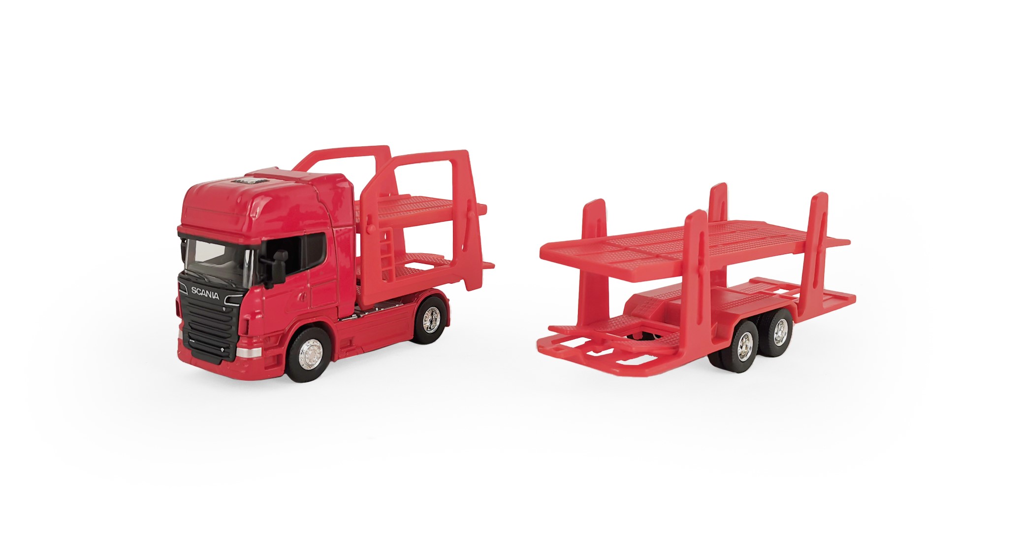 Грузовик Welly Scania 1:64 68023SS-F-GW - фото 4