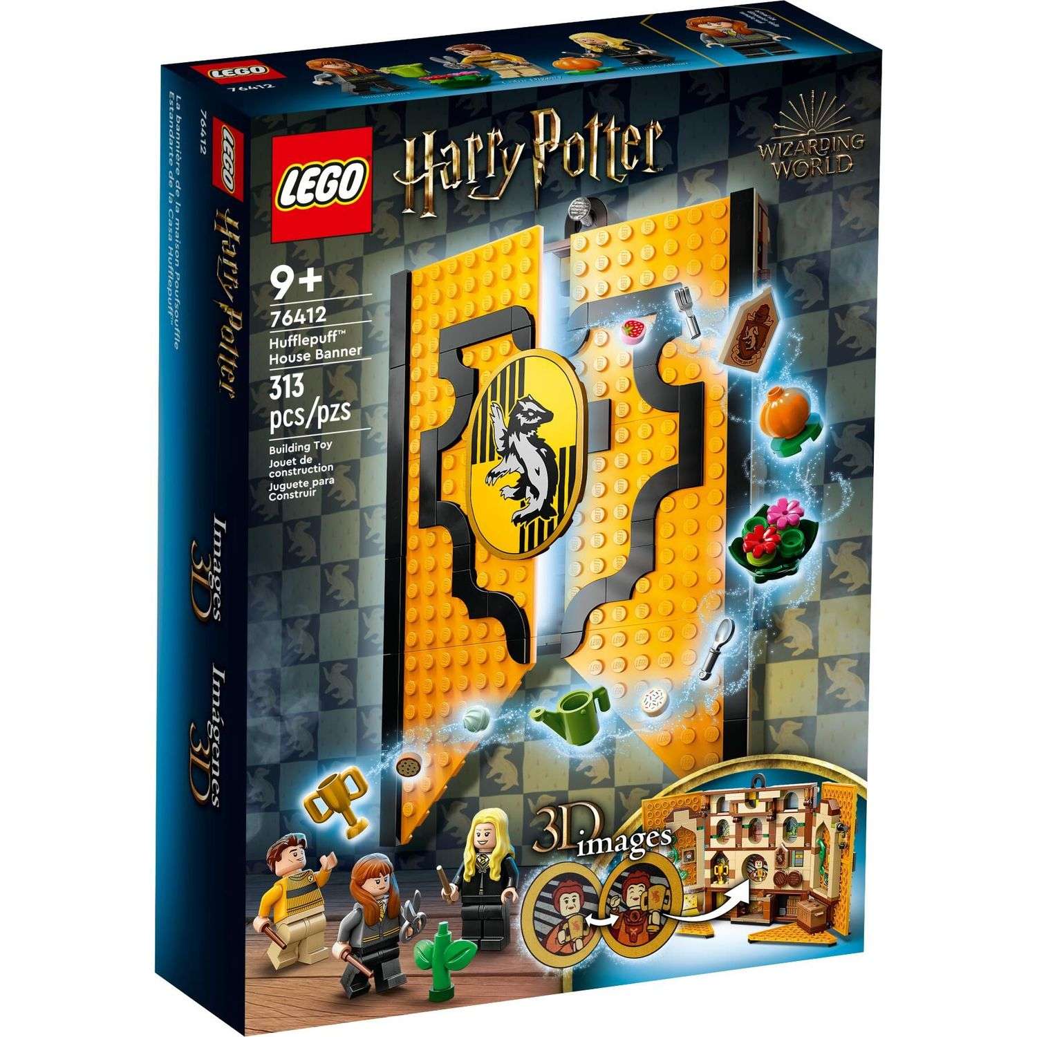 Конструктор LEGO Harry Potter Hufflepuff House Banner 76412 - фото 1