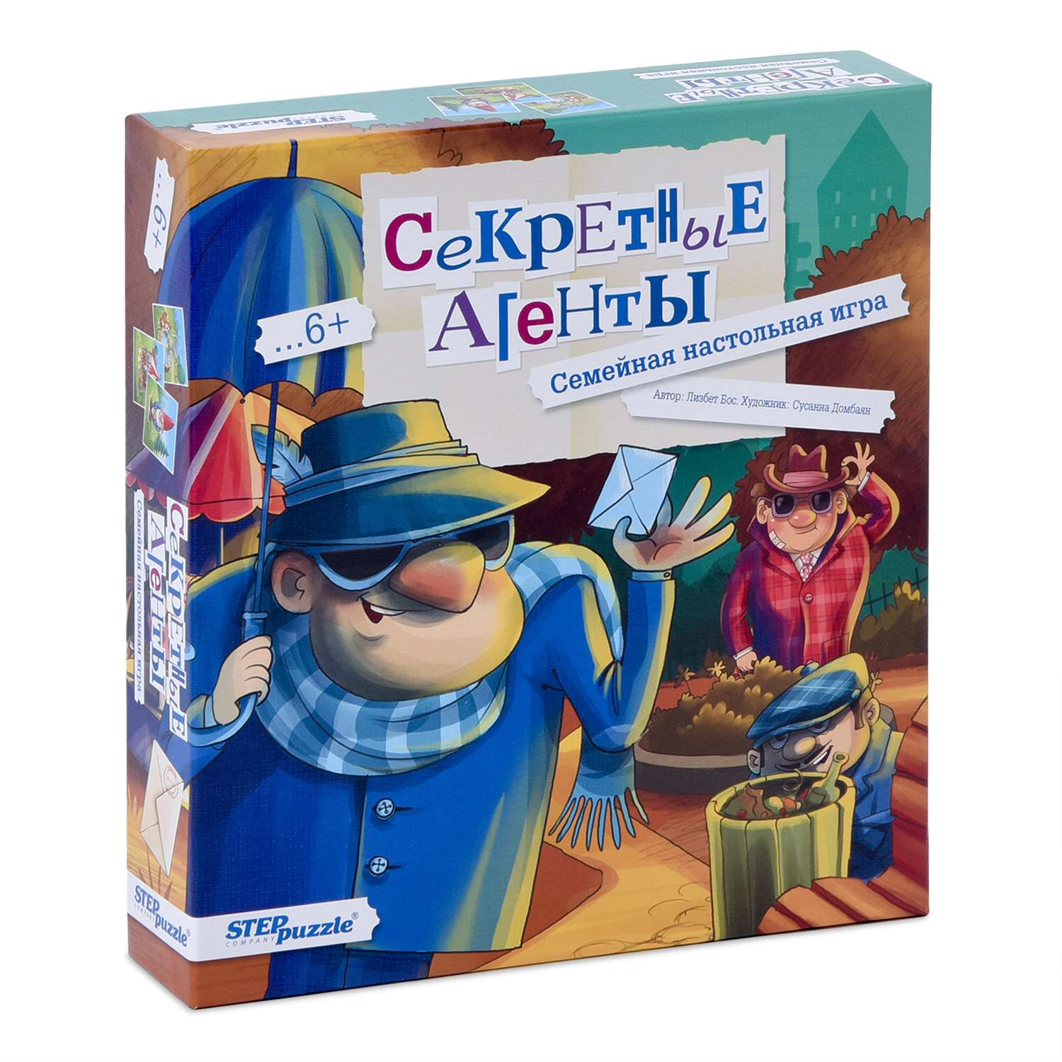 Игра настольная Step Puzzle Секретные агенты 76536 купить по цене 2190 ₸ в  интернет-магазине Детский мир