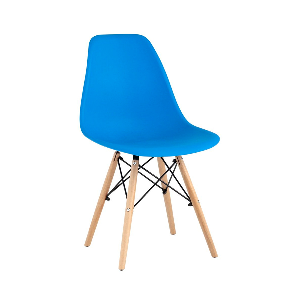 Комплект стульев Stool Group DSW Style синий - фото 3