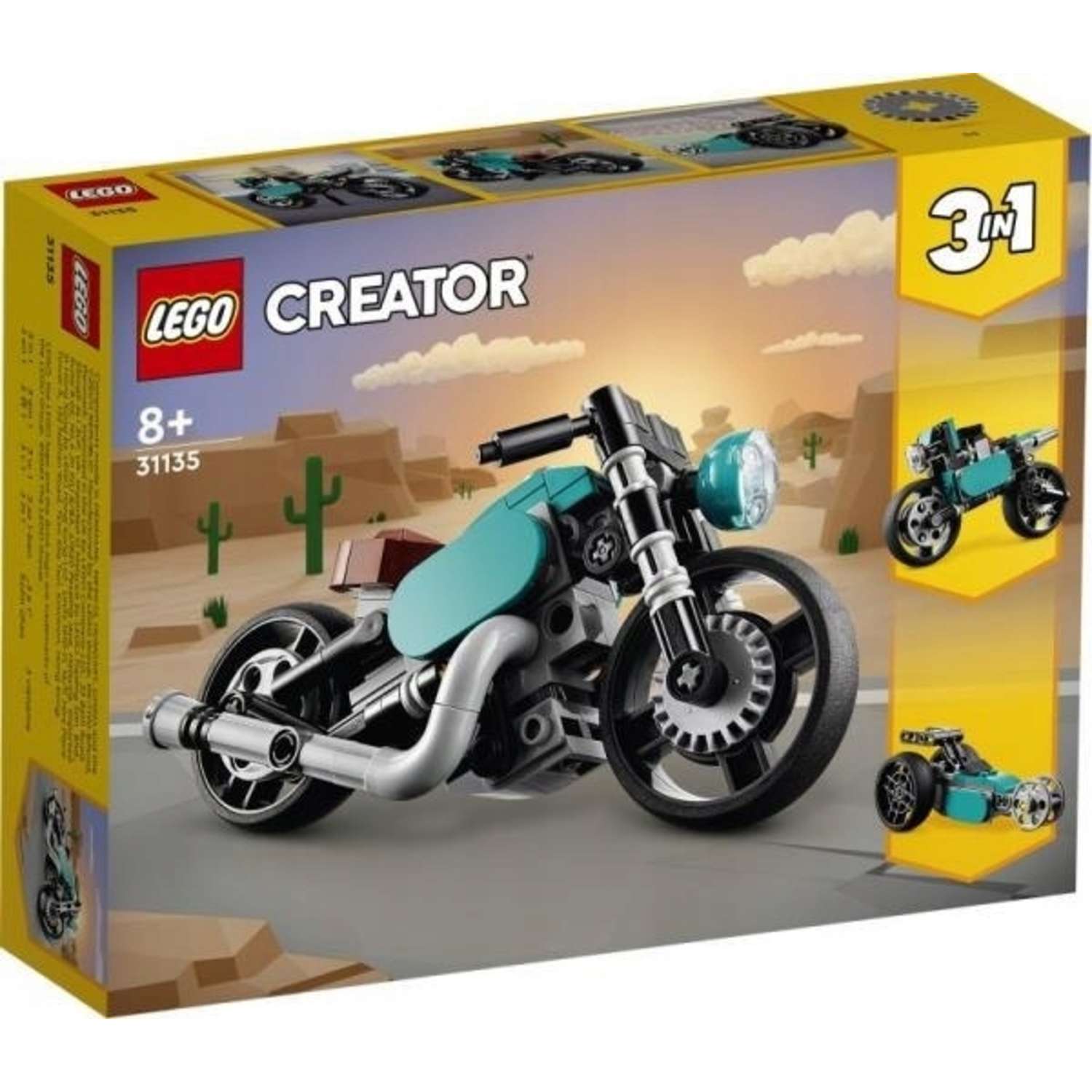 Конструктор LEGO Creator LEGO Винтажный мотоцикл 31135 - фото 1
