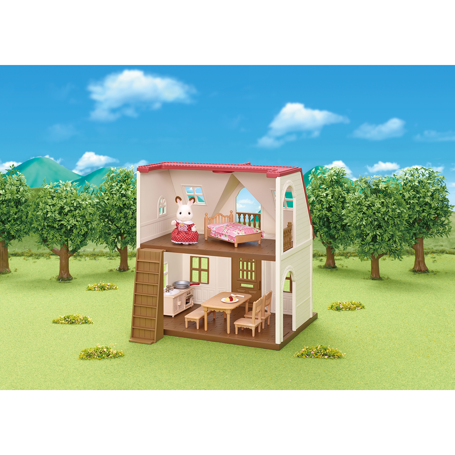 Набор Sylvanian Families Уютный домик 5303 купить по цене 3599 ₽ в  интернет-магазине Детский мир