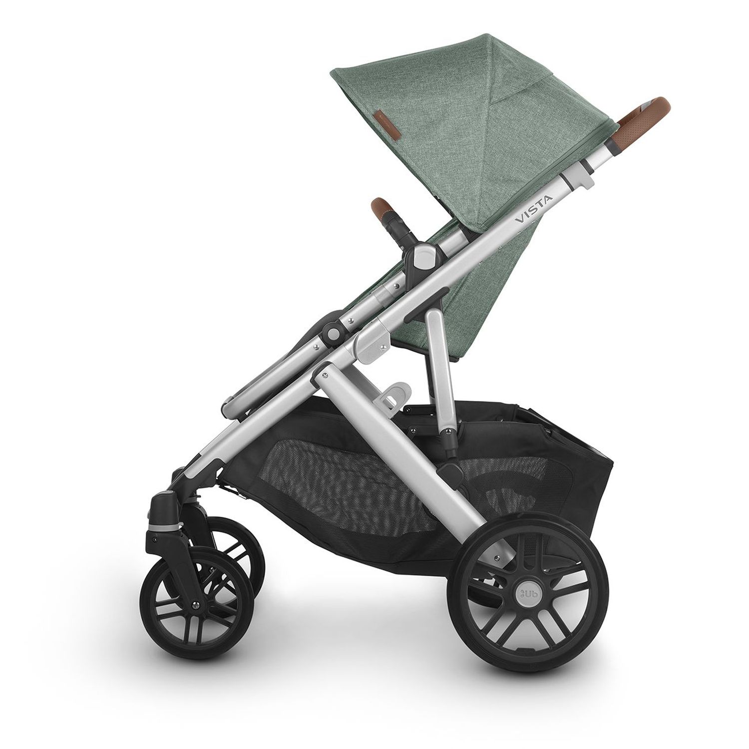 Коляска 2в1 UPPAbaby Vista V2 Emmett Зеленый меланж - фото 14