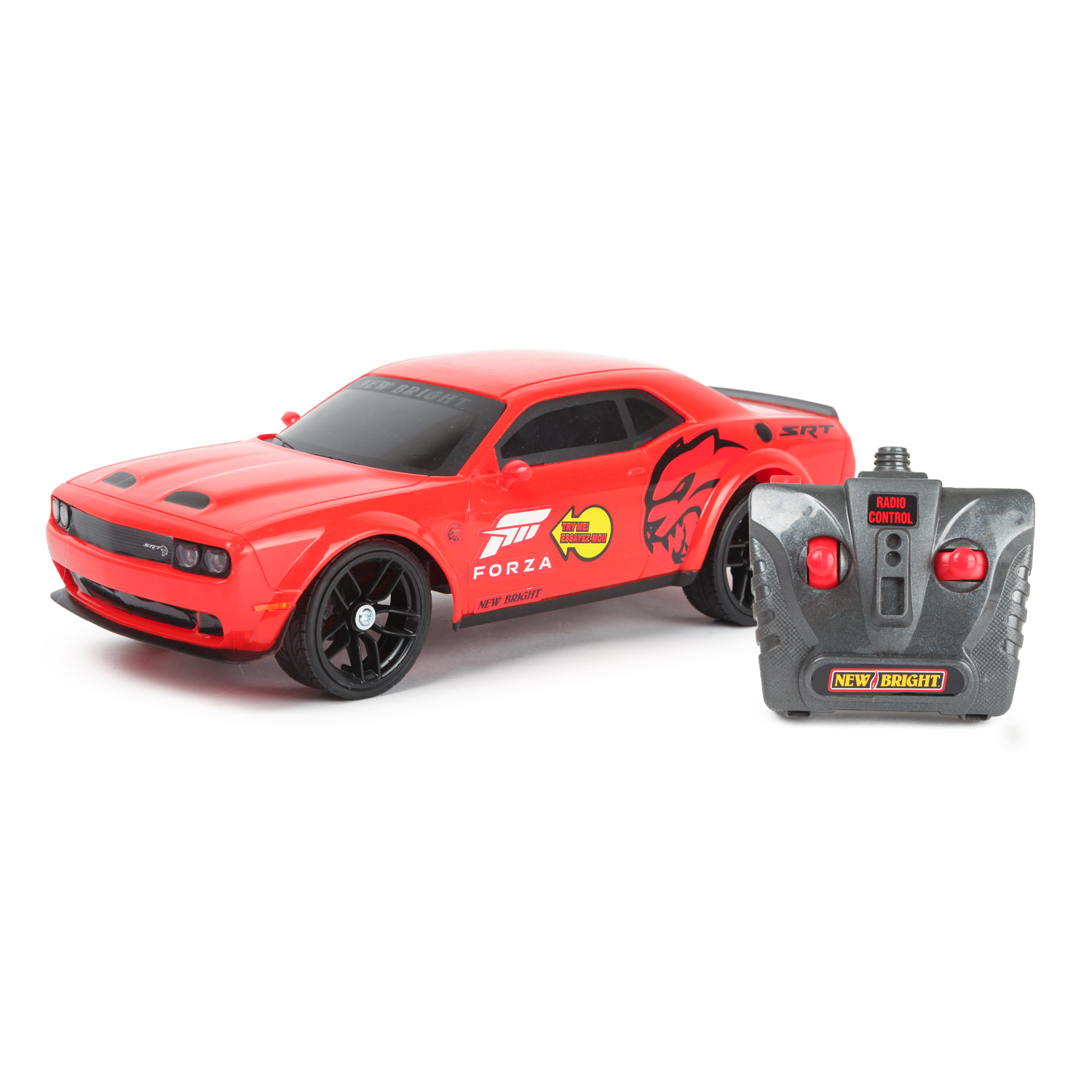 Машина New Bright РУ 1:16 Forza Motorsports Challenger Красная 942U купить  по цене 999 ₽ в интернет-магазине Детский мир