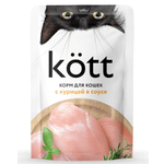 Корм для кошек kott 75г курица