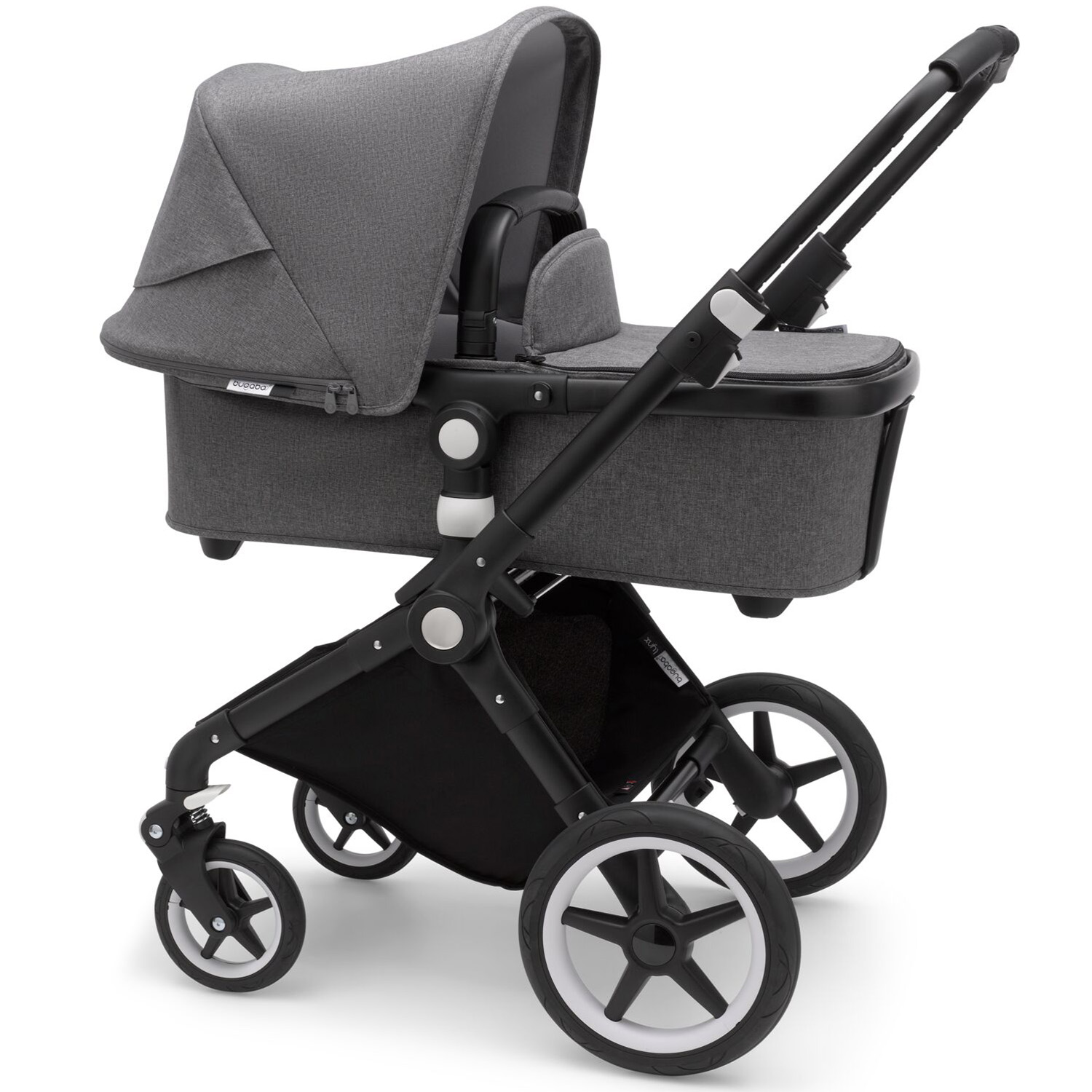 Коляска 2в1 Bugaboo Lynx Complete Black-Grey melange-Grey melange 230343GM01 - фото 3