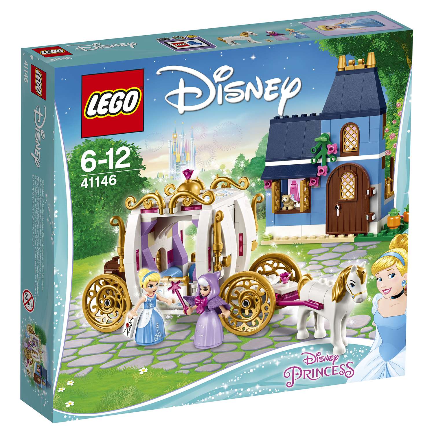 Конструктор LEGO Disney Princess Сказочный вечер Золушки (41146) - фото 2