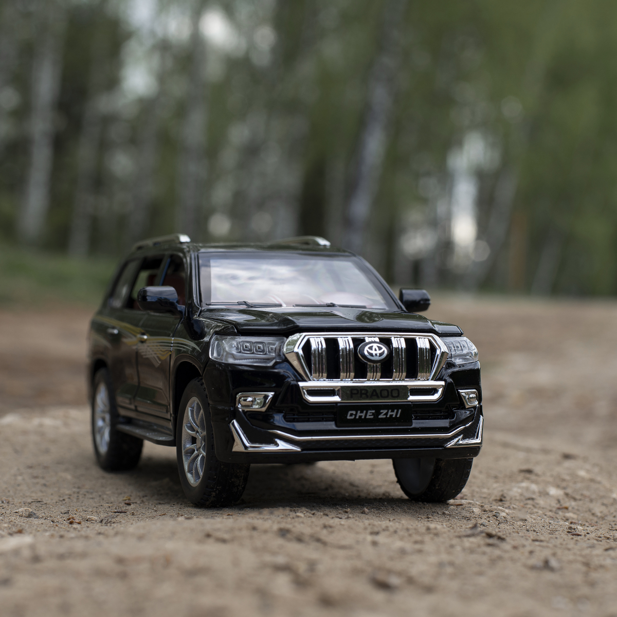 Внедорожник Che Zhi Toyota 1:24 CZ124blk - фото 6