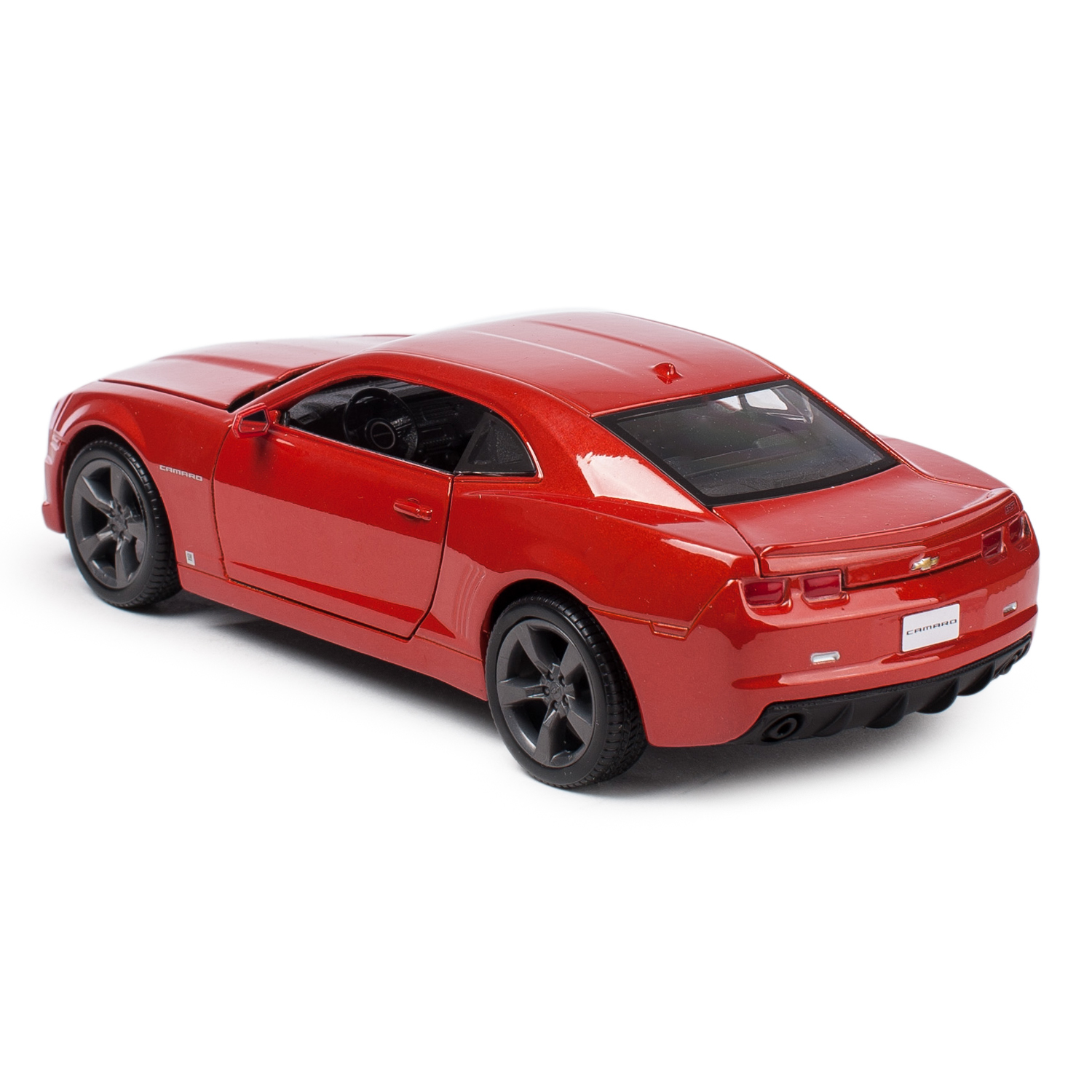 Автомобиль MAISTO Chevrolet Camaro SS 1:24 без механизмов оранжевый 31207 - фото 3