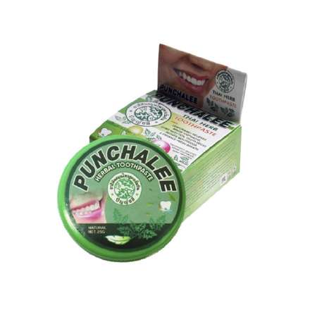 Зубная паста Punchalee Травяная зубная паста отбеливающая 25 g