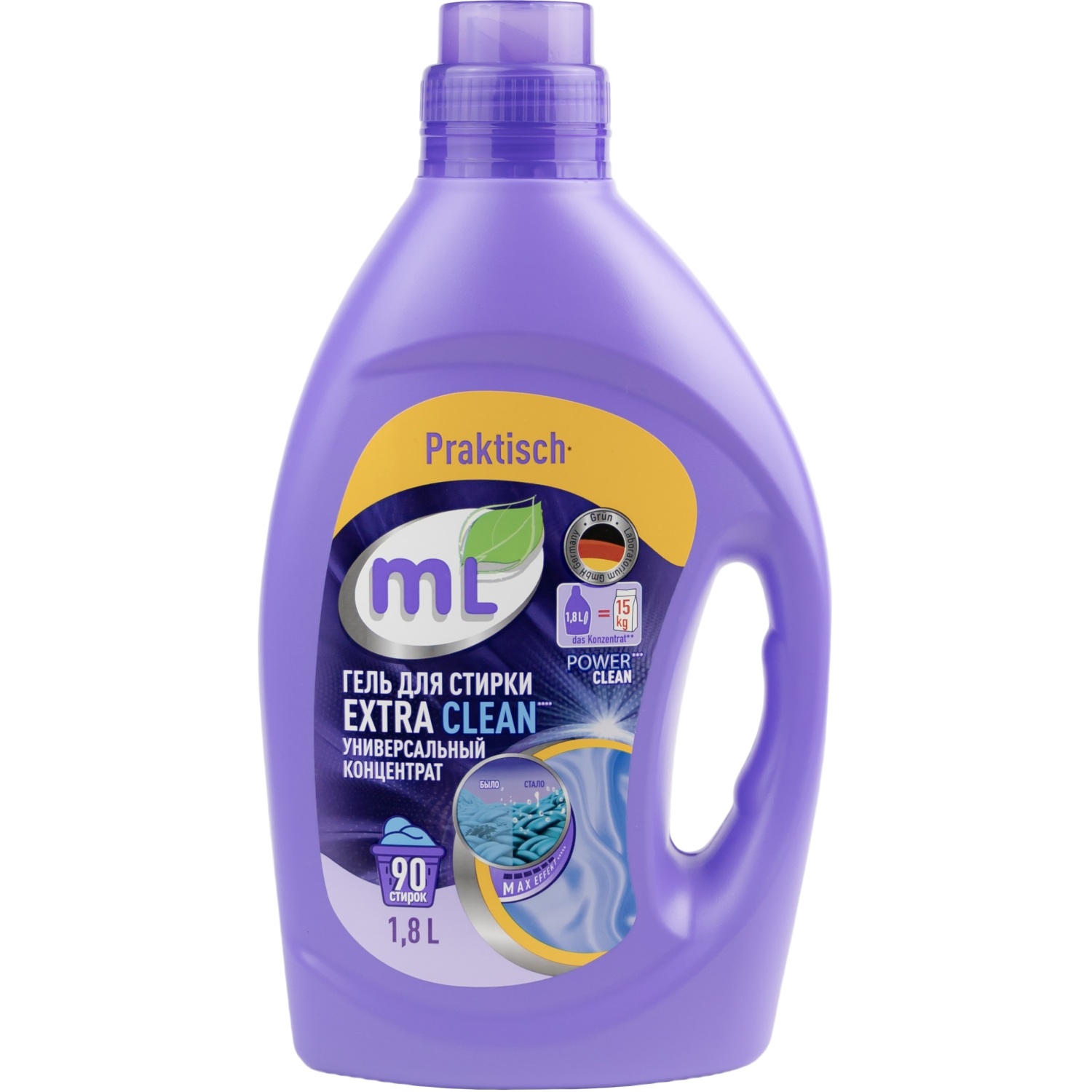 Гель для стирки ML Extra Clean универсальный 1.8л - фото 1