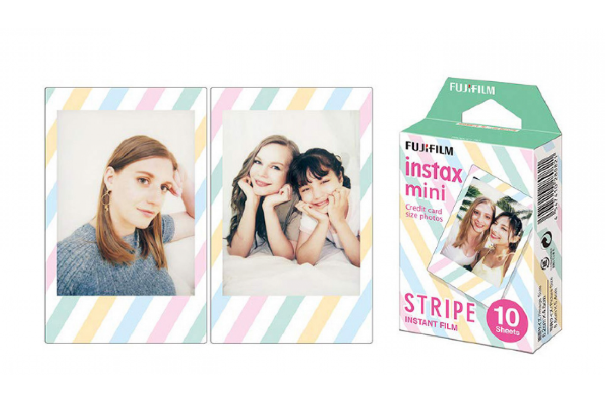 Картридж для камеры FUJIFILM Colorfilm Instax Mini Stripe 10 снимков - фото 2