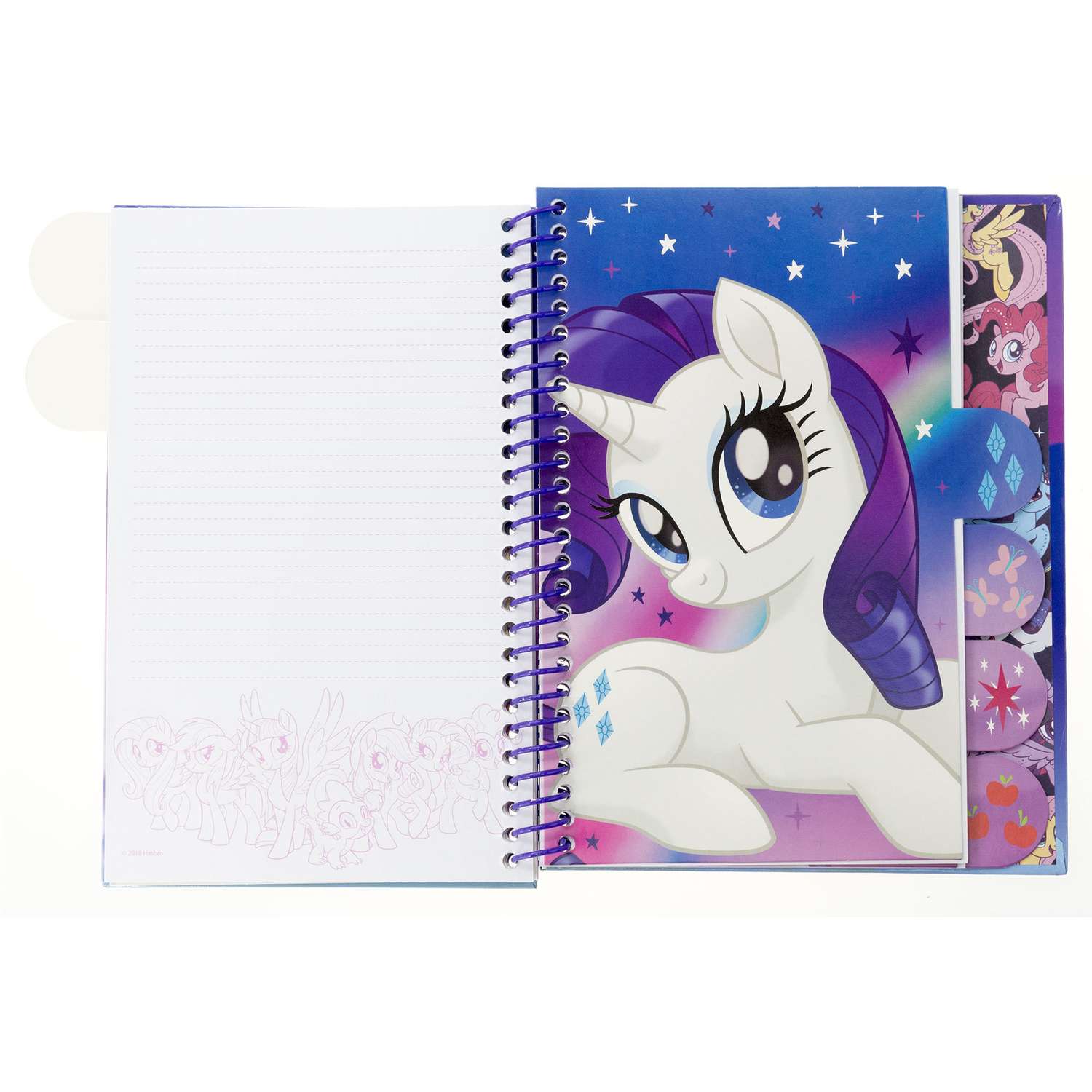 Записная книжка Kinderline My Little Pony с цветными разделителями 60л MPFS-UA1-5037 - фото 6