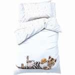 Комплект постельного белья Этель Little tiger полутороспальный 3 предмета