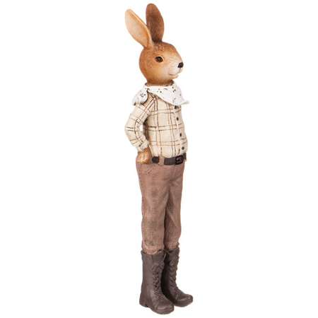 Фигурка Lefard кролик country life 28 см полистоун 79-179