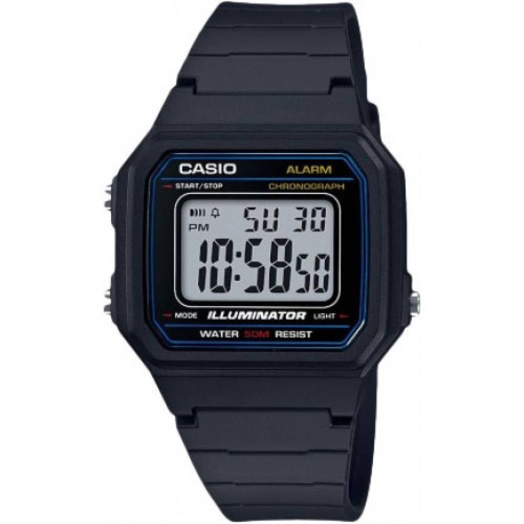 Наручные часы Casio W-217H-1A - фото 1