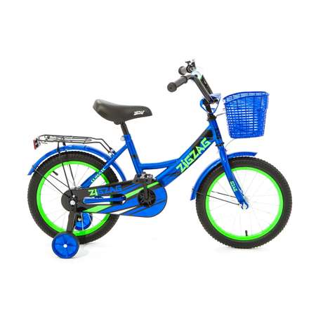 Велосипед ZigZag CLASSIC синий 16 дюймов