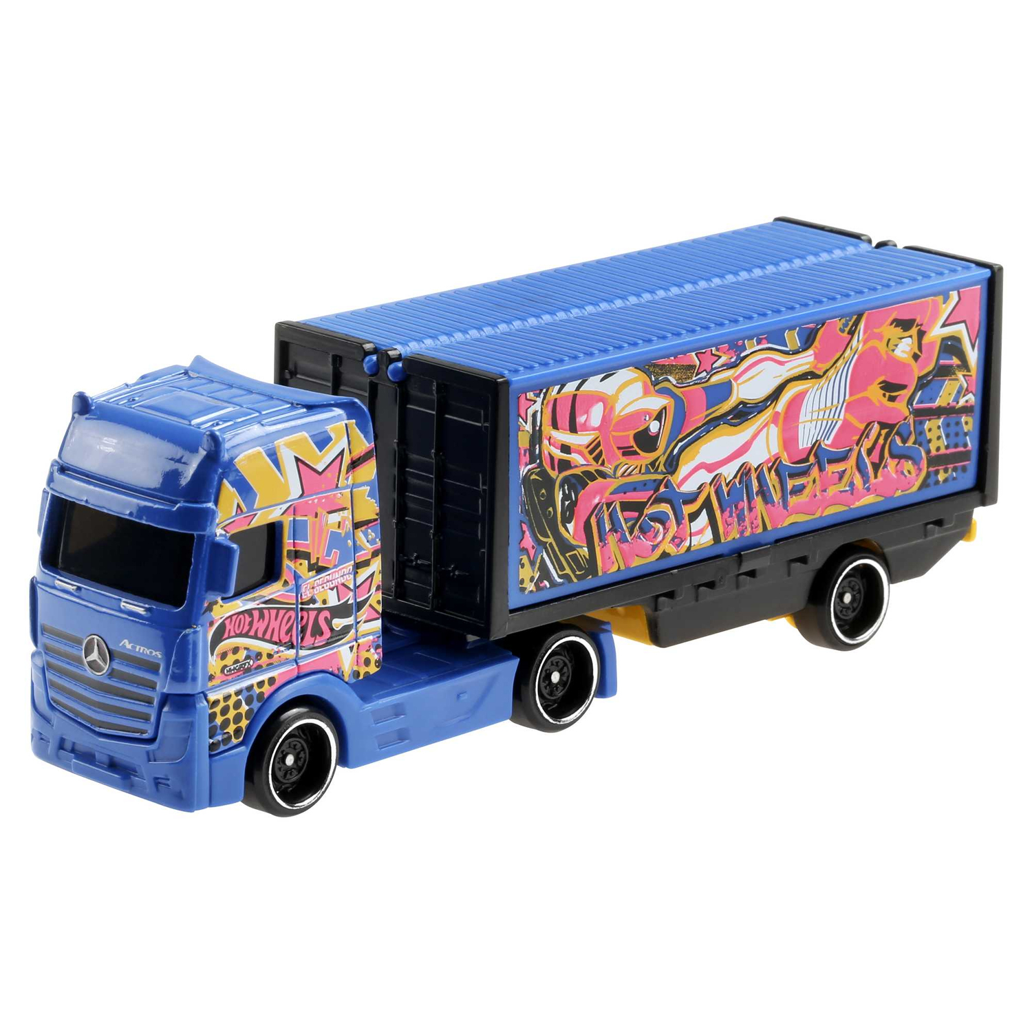 Игрушечная машинка Hot Wheels mercedes-benz actros BFM60-GRV12 - фото 2