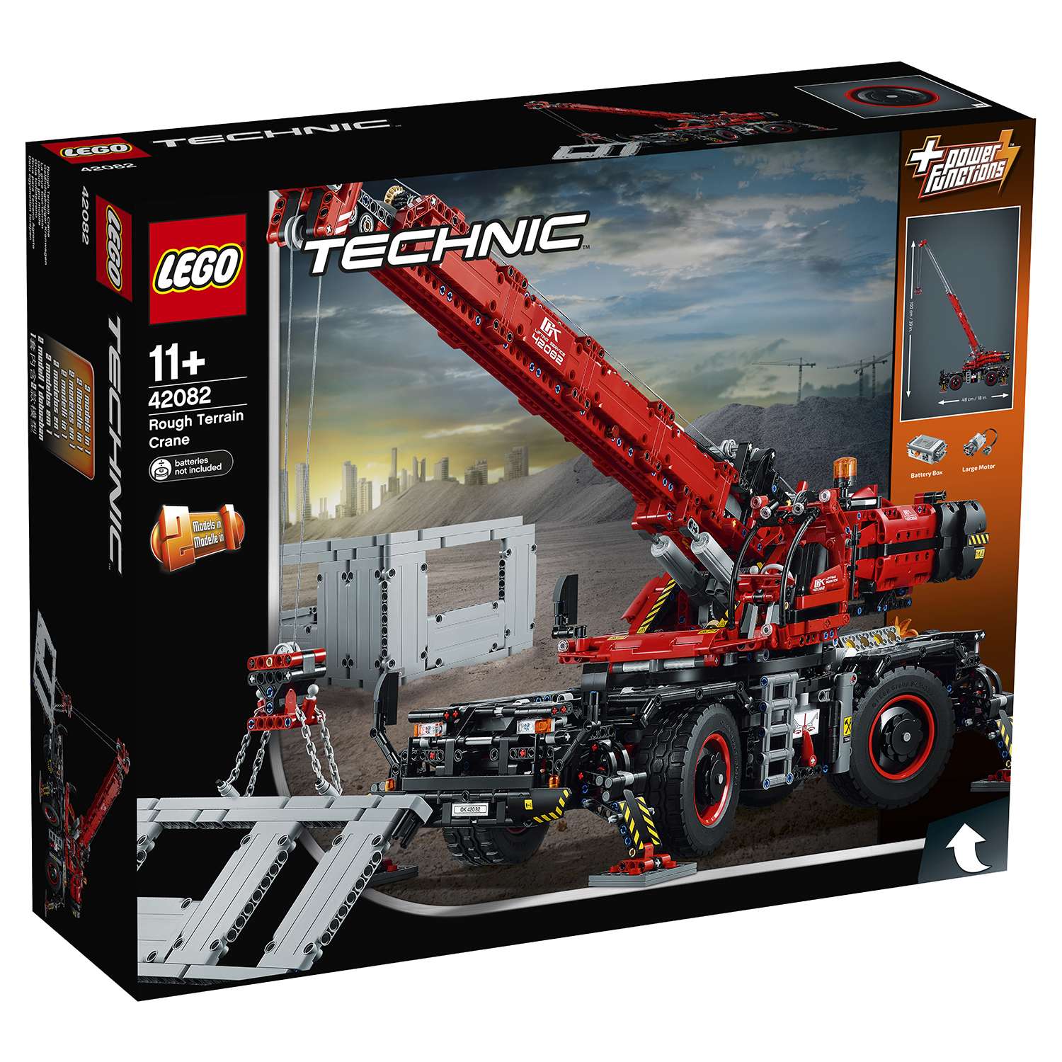 Конструктор LEGO Technic Подъёмный кран для пересечённой местности 42082 - фото 2