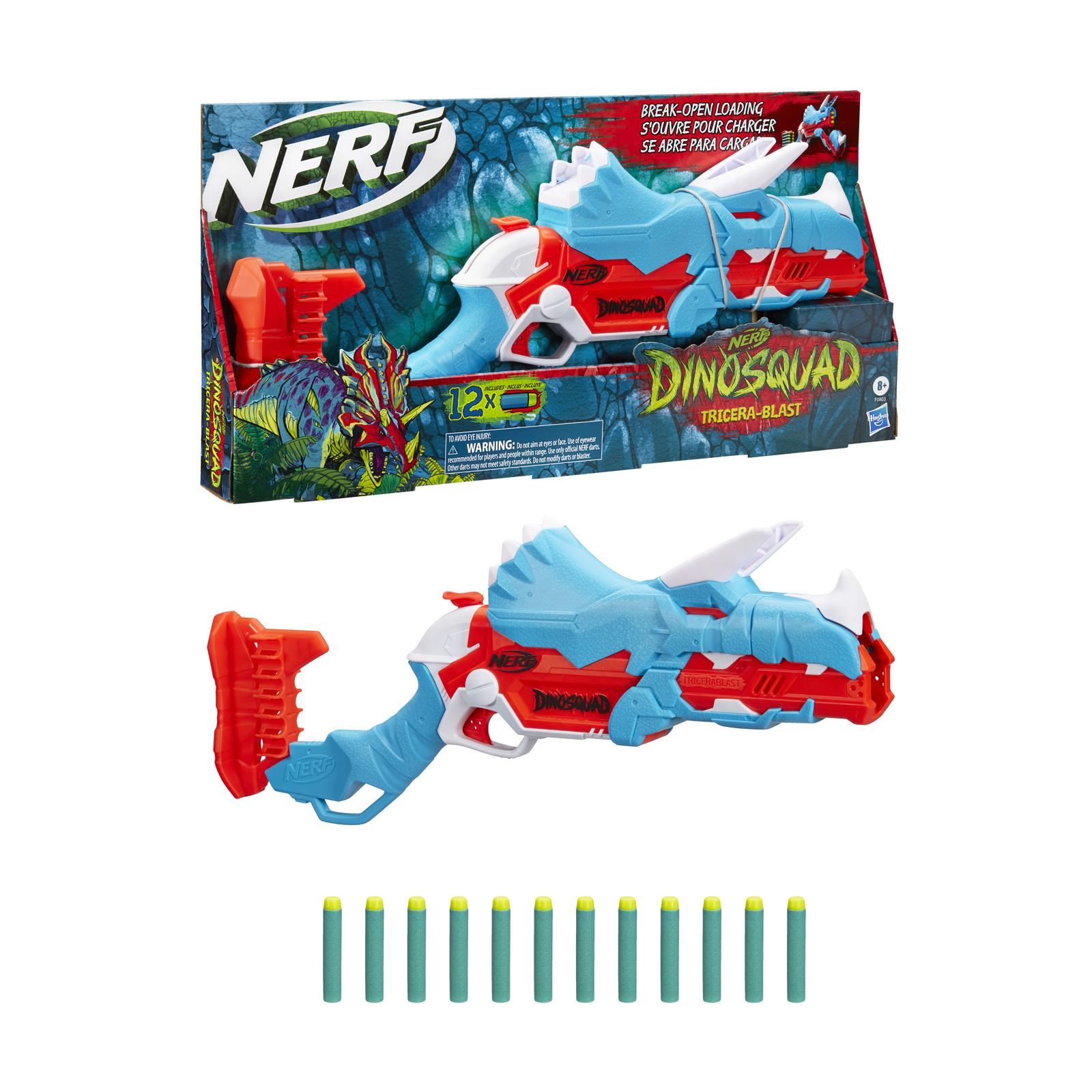 Набор игровой Hasbro (Nerf) Бластер Дино Трицерабласт F0803EU4 - фото 4