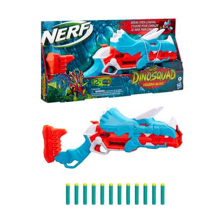 Набор игровой Hasbro (Nerf) Бластер Дино Трицерабласт F0803EU4