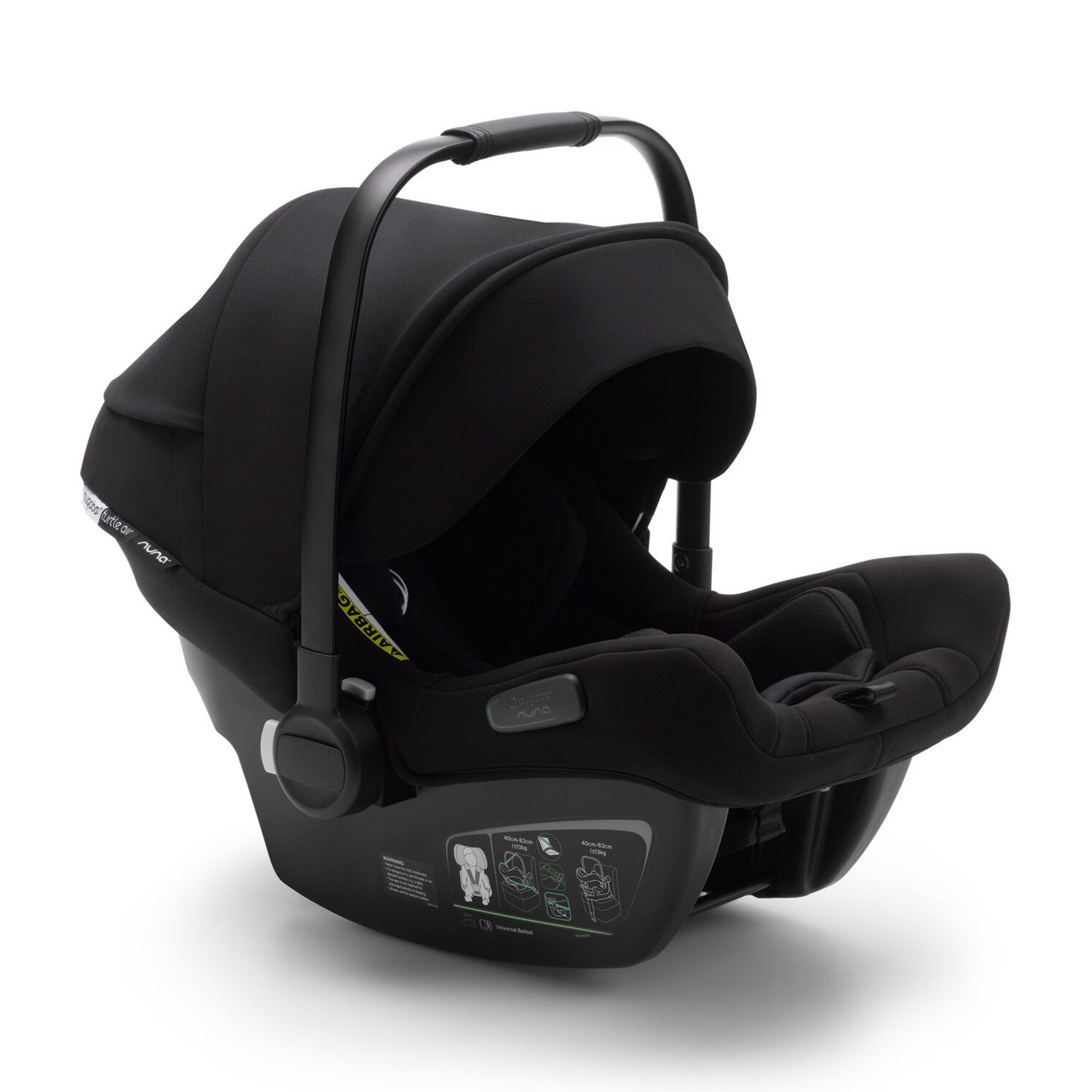 Автокресло Bugaboo Turtle Air by Nuna car seat Black 80801ZW01 - фото 2