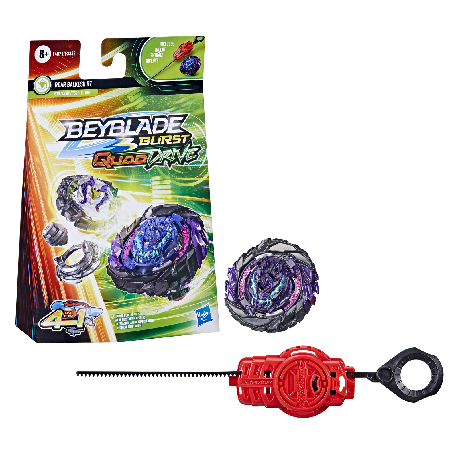 Набор игровой BeyBlade Роар Балкеш B7 с пускателем F4071EU4 - фото 5