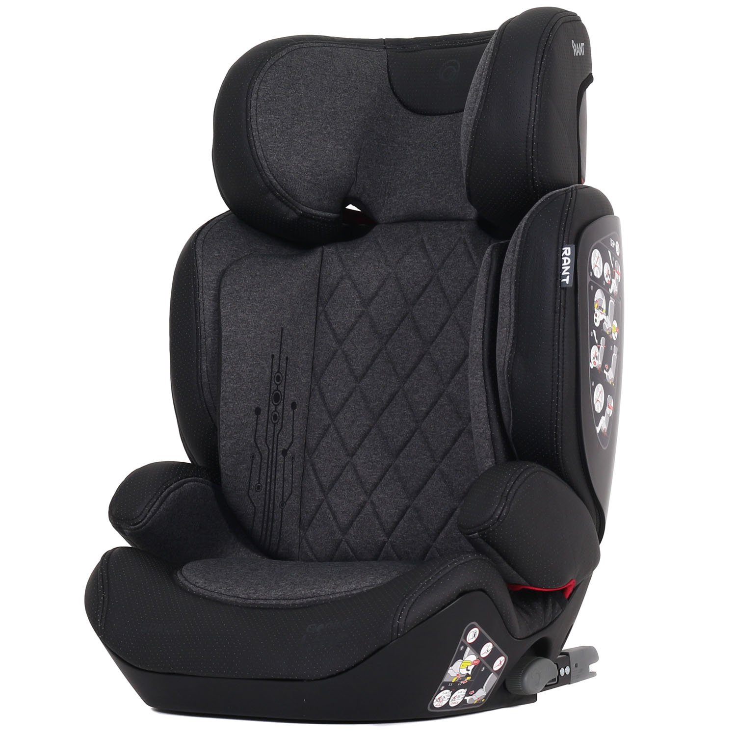 Автокресло Rant Space isofix Dark grey - фото 1