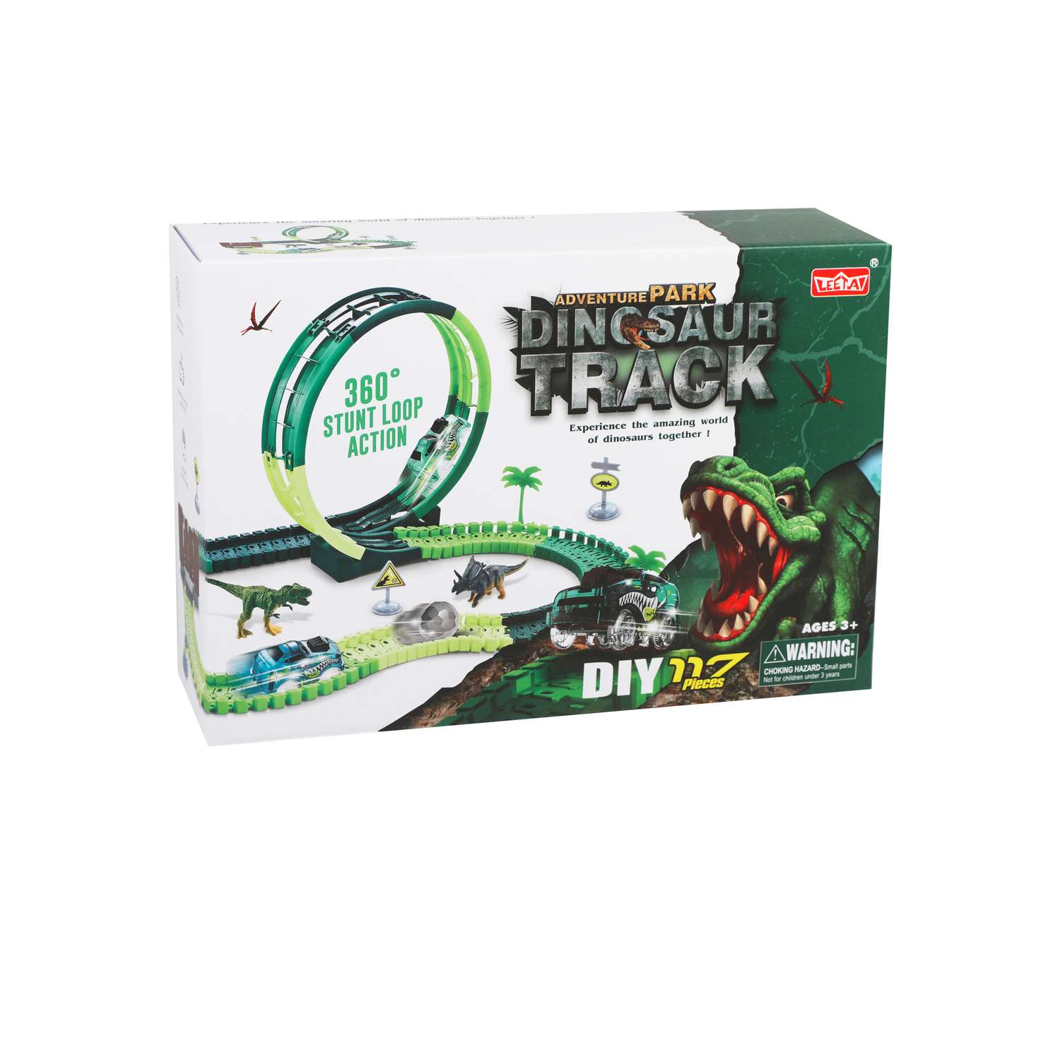 Игровой набор Автотрек Наша Игрушка для мальчиков с динозаврами 651724 - фото 3