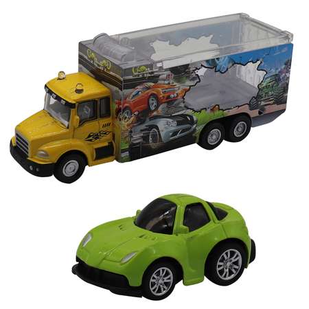 Набор Funky Toys 1:60 грузовик с машинкой FT61055