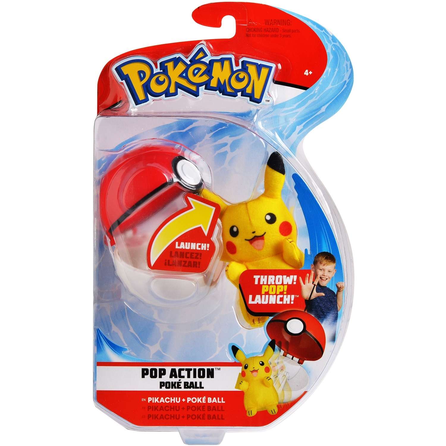 Набор игровой Pokemon Пикачу с покеболом - фото 2