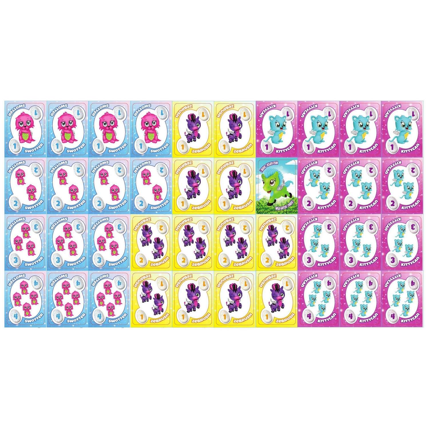 Игра настольная Hatchimals карточная с фигуркой 6044335 - фото 2