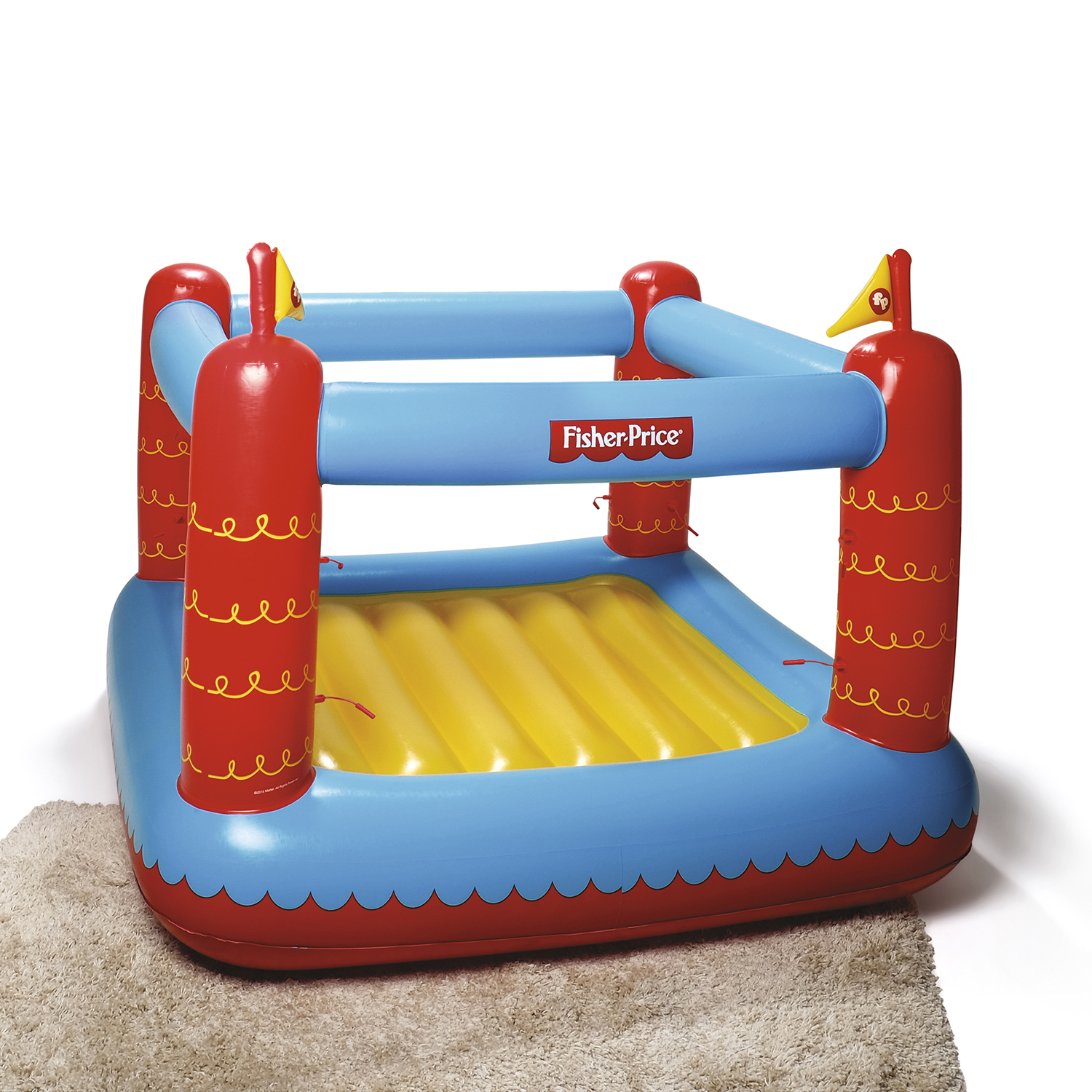 Батут надувной Bestway Inflatables Fisher Price 175*173*135см - фото 9