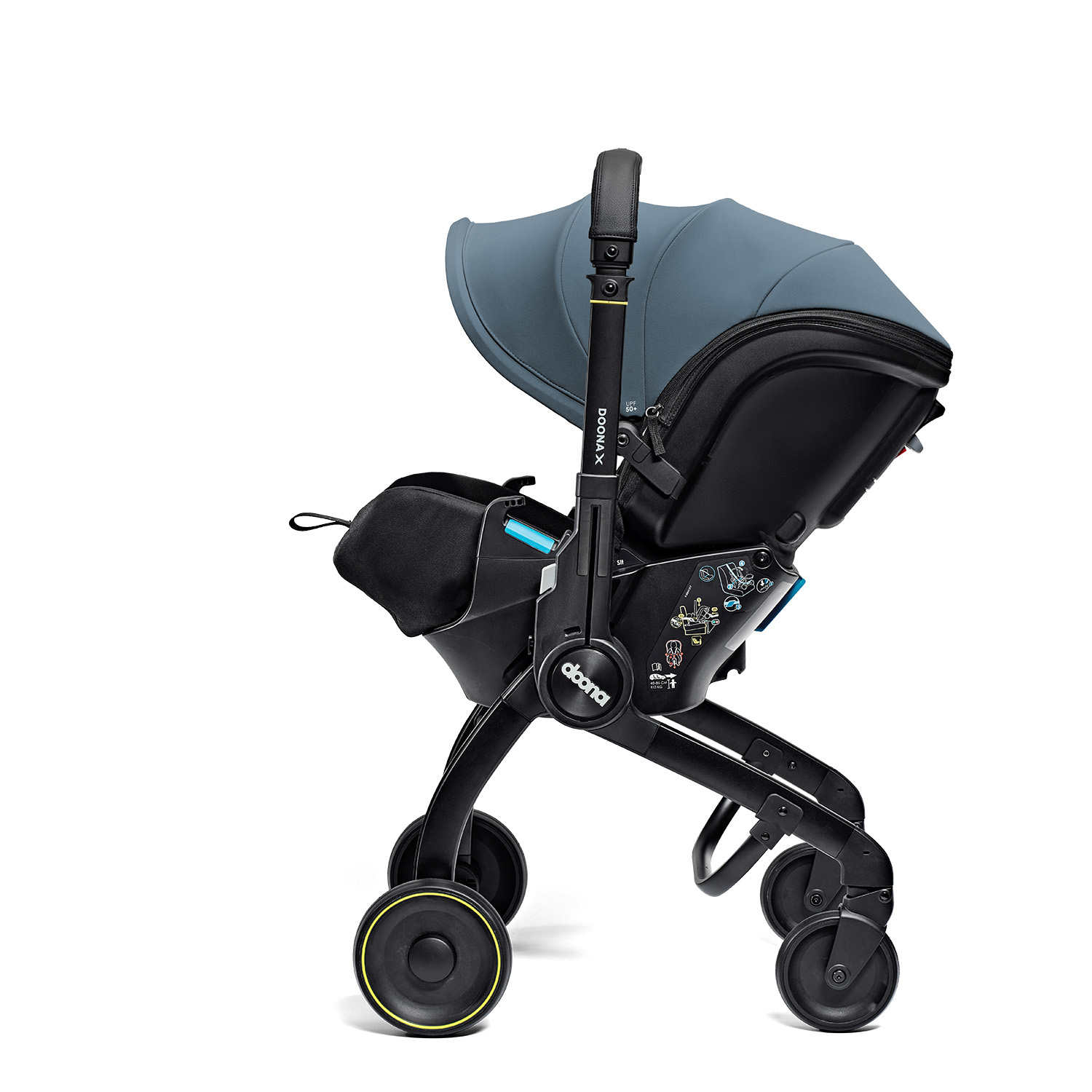 Автокресло Doona X Ocean Blue Isofix 0 (0 -13 кг) - фото 18