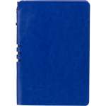 Бизнес-тетрадь Attache Light Book А5 112 листов линия цветной срез кожзаменитель ярко-синий