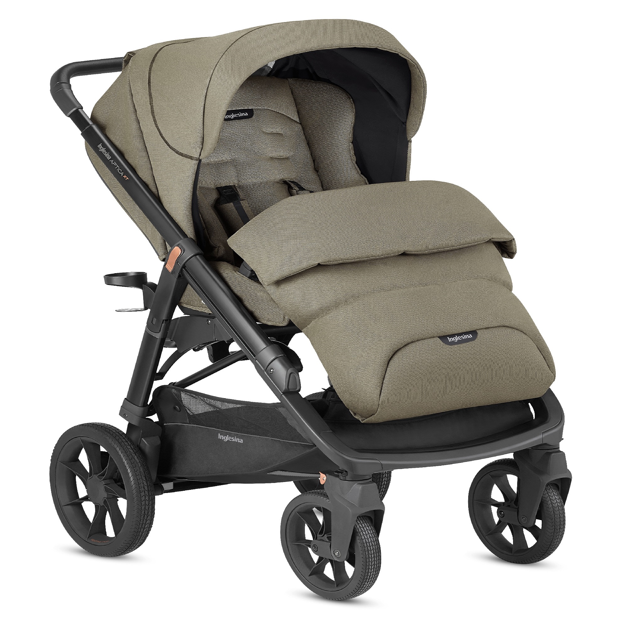 Коляска 2 в 1 INGLESINA Aptica Хт System Duo Цвет Tuareg Beige - фото 5