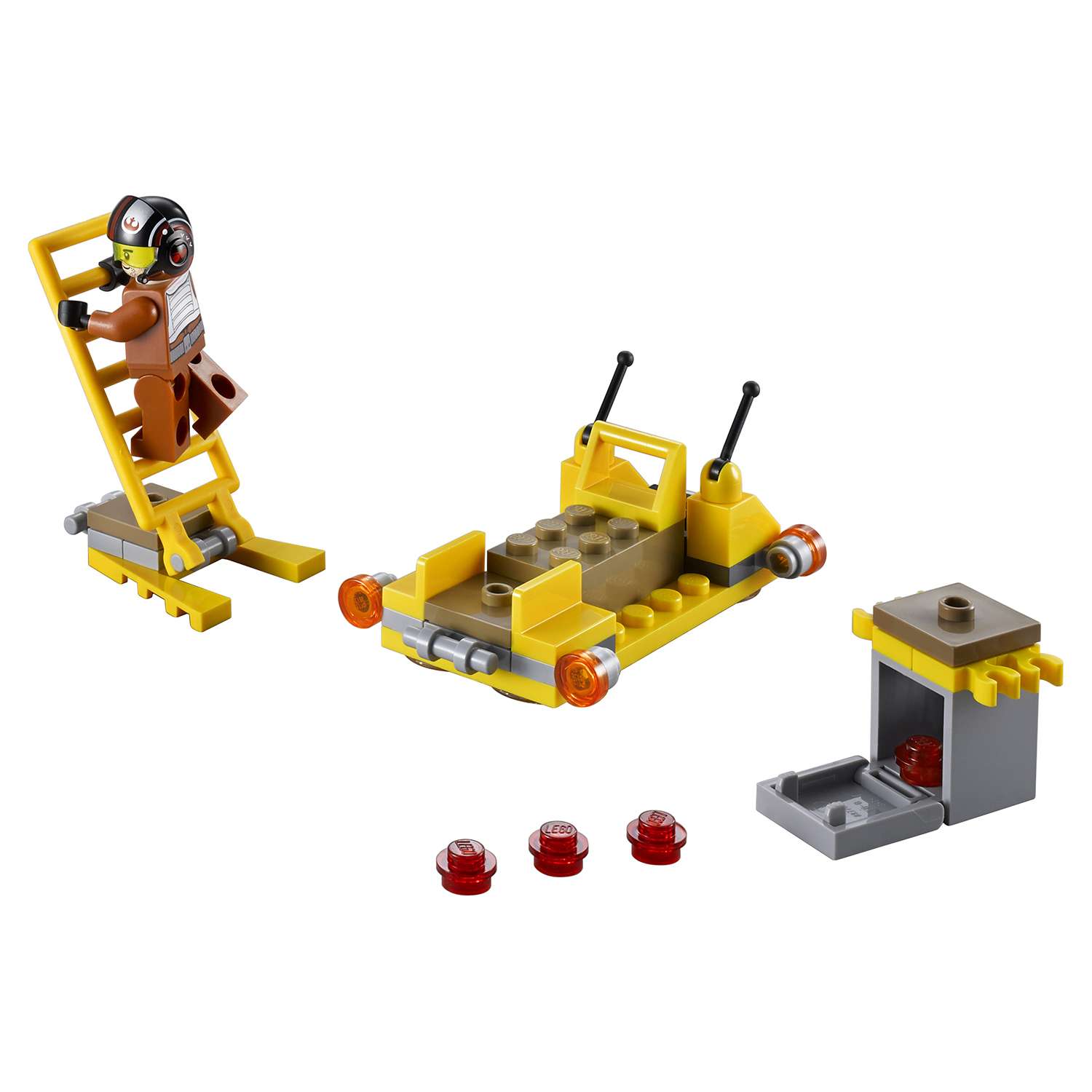 Конструктор LEGO Star Wars TM Истребитель По (Poe's X-Wing Fighter™) (75102) - фото 12