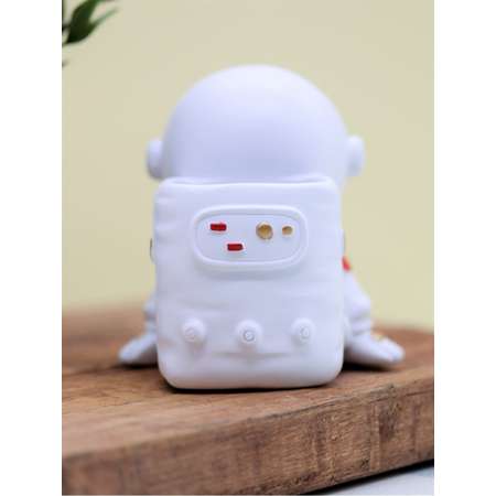 Подставка для канцелярии iLikeGift Astronaut red