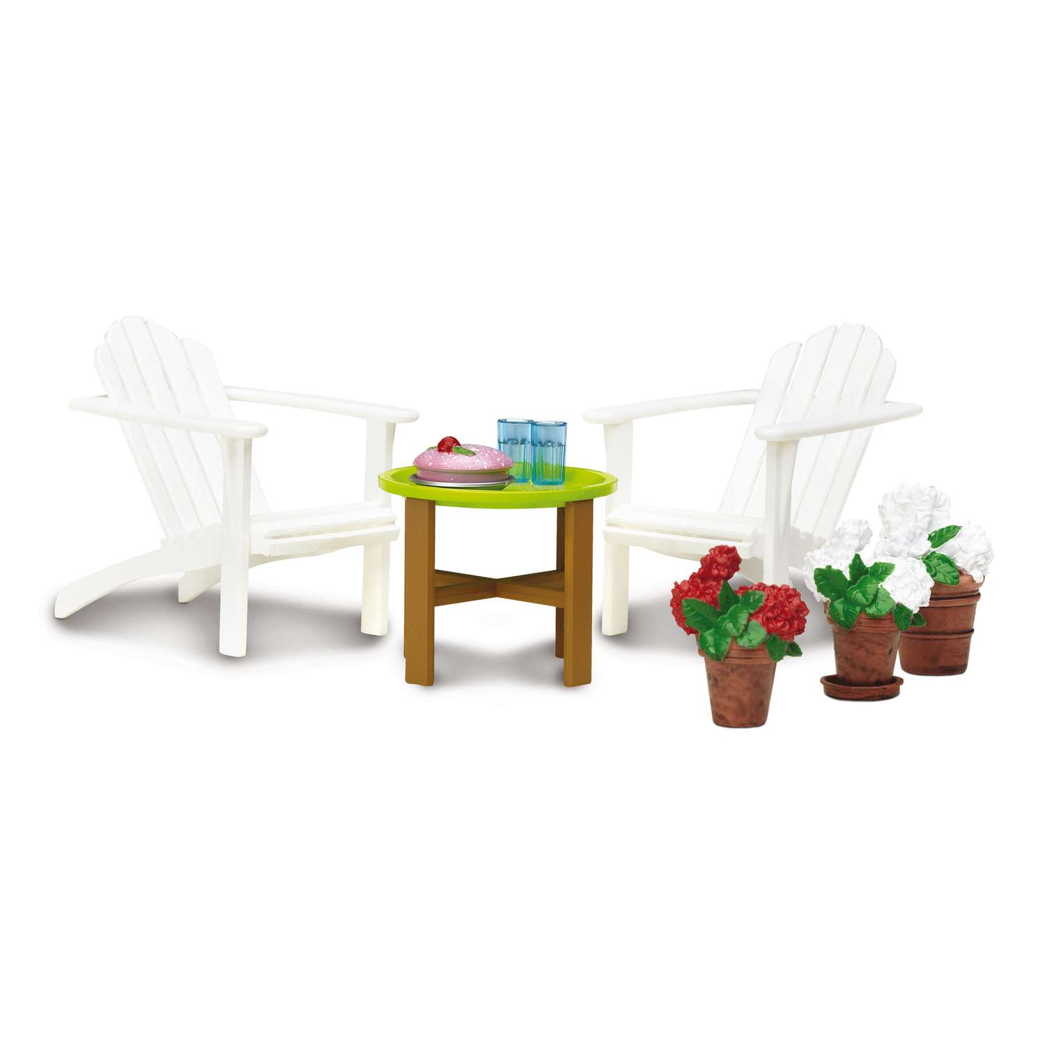 Мебель для домика Lundby Смоланд Садовый комплект 10прдметов LB_60304900 LB_60304900 - фото 1