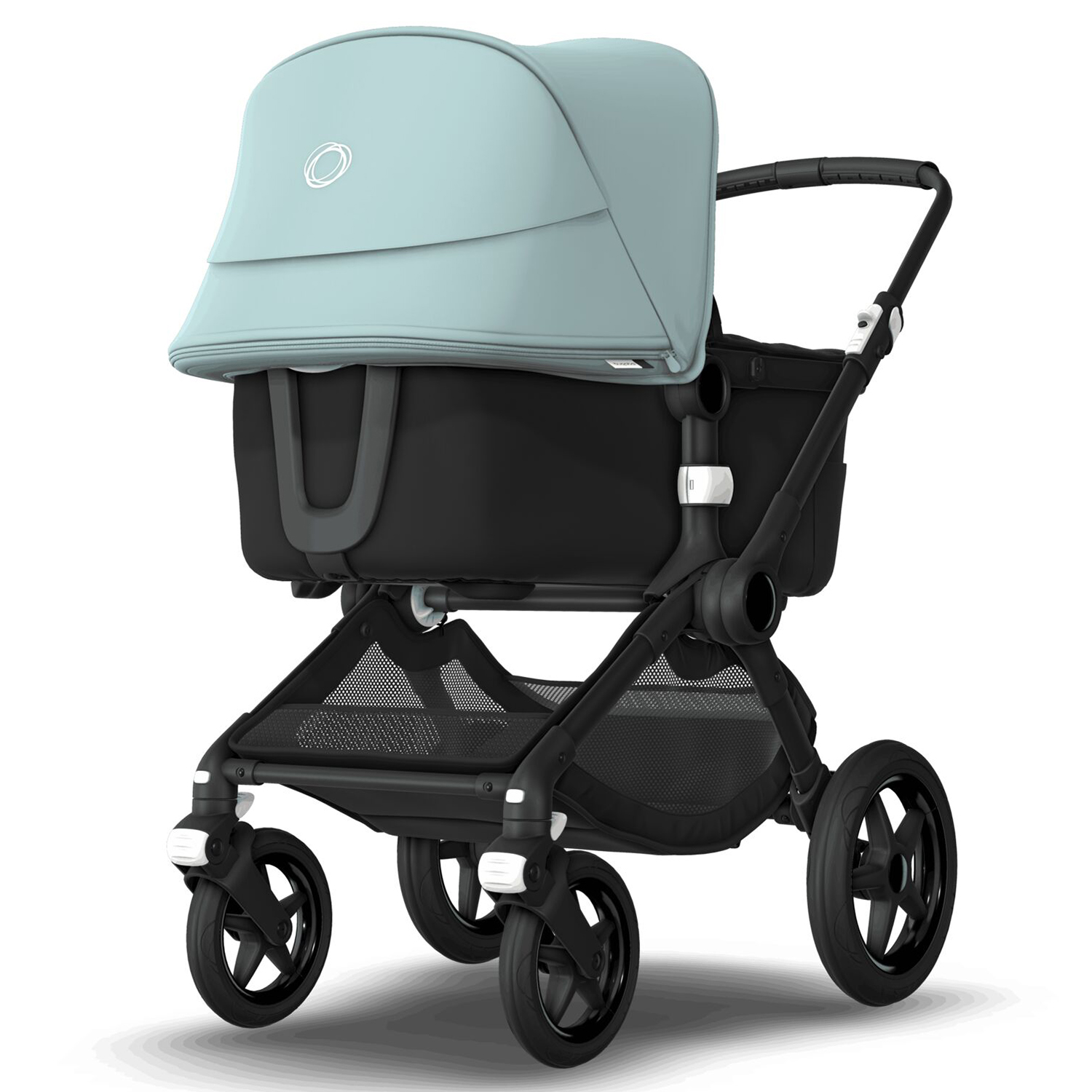 Коляска 2в1 Bugaboo Fox2 Complete Black Black-Vapor Blue - фото 5