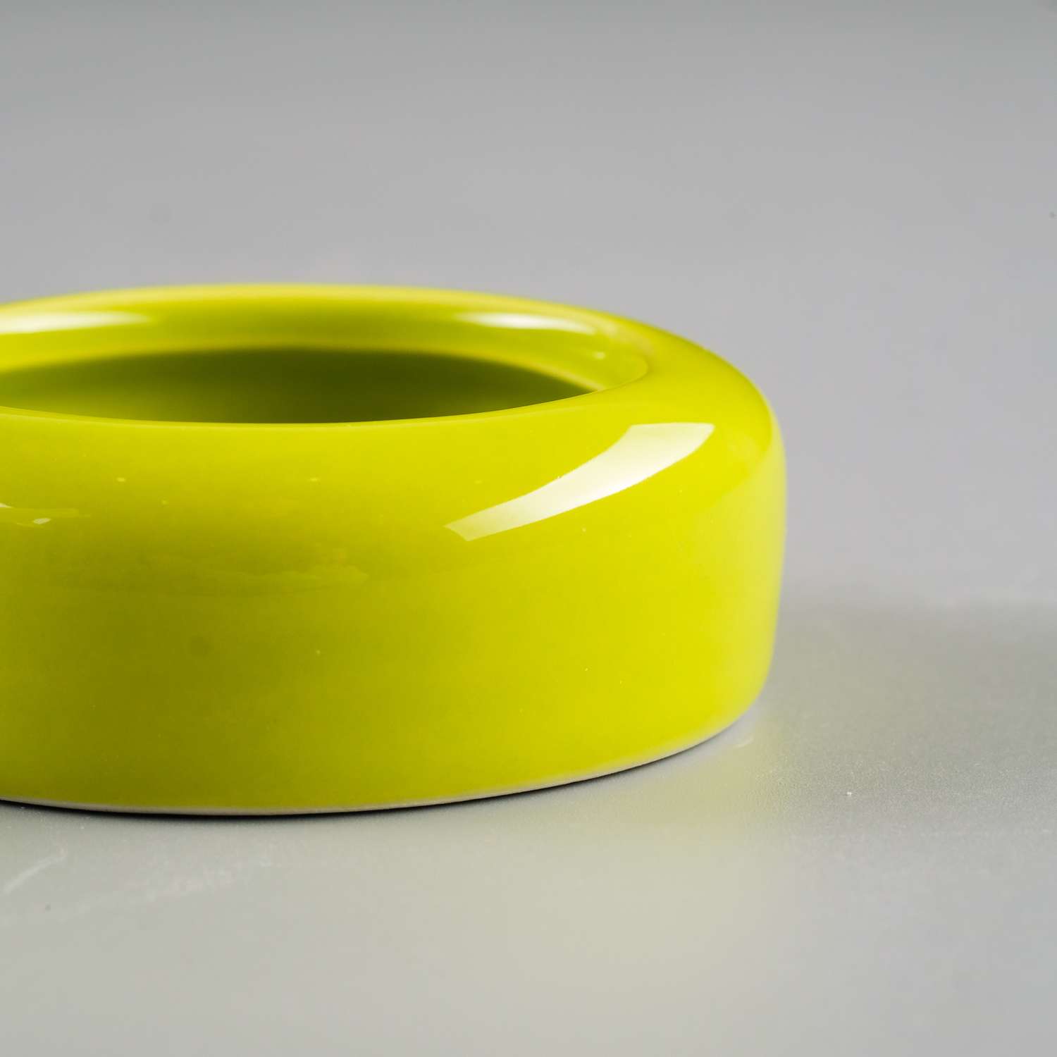 Миска Пижон керамическая для грызунов малая 20 мл зеленая - фото 3