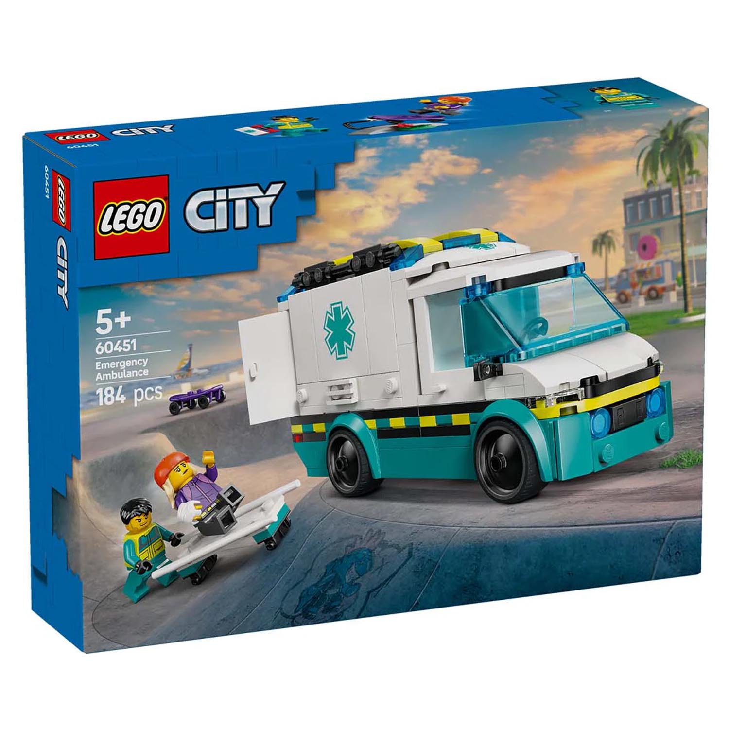 Конструктор детский LEGO City Машина Скорой помощи - фото 4