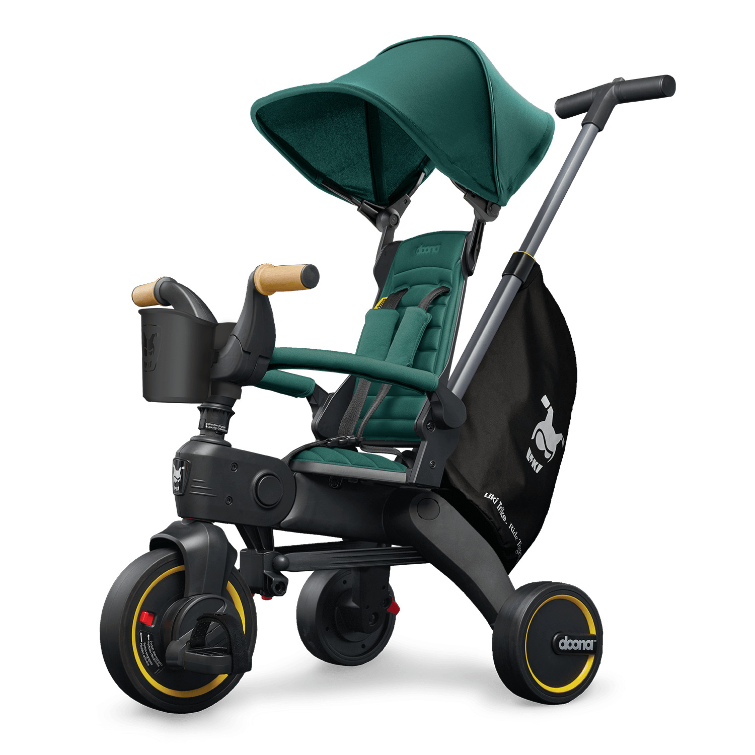 Велосипед детский складной Doona Liki Trike S5 Racing Green - фото 1