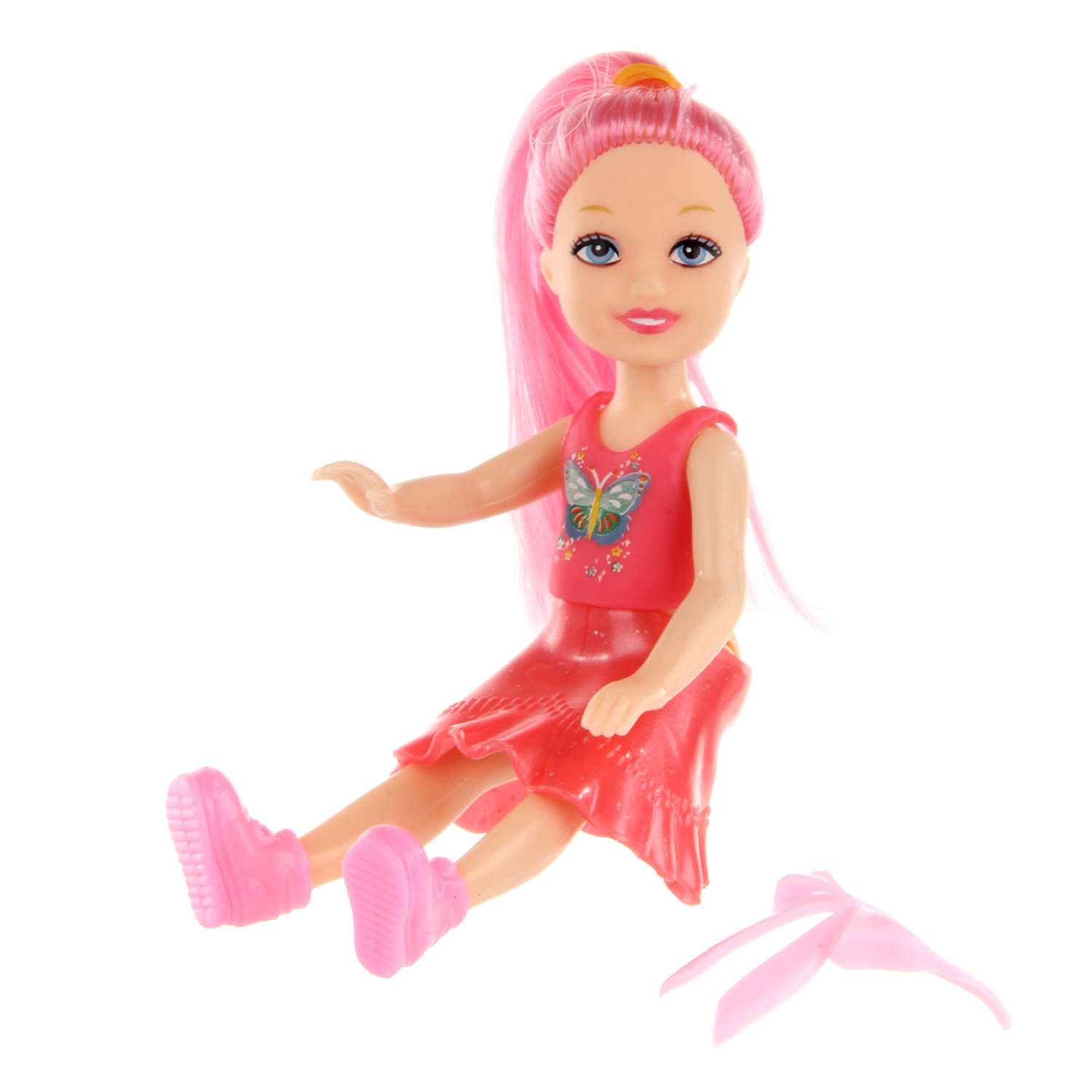 Кукла Veld Co С розовыми волосами 127226 - фото 2
