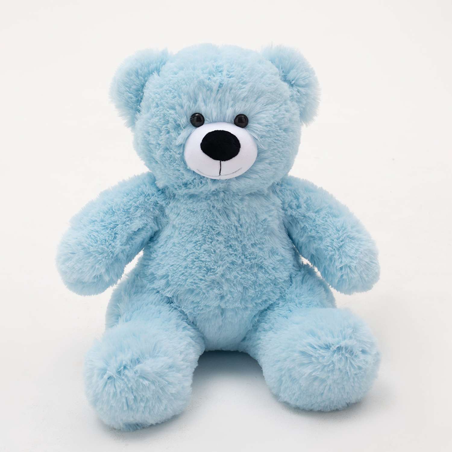Игрушка мягконабивная FixsiToysi Медведь Мартин 38 см голубой - фото 1