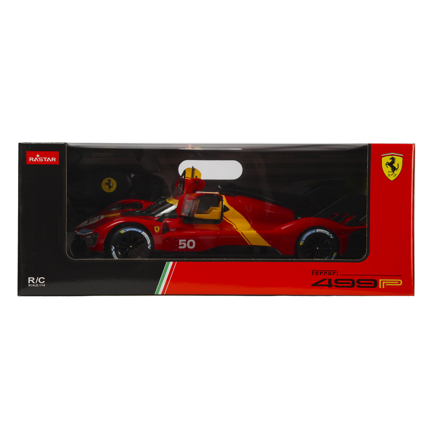 Машинка Rastar Р/У 1:14 Ferrari 499P 10110 - фото 8