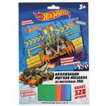 Набор для творчества МультиАРТ Hot Wheels аппликация из мягкой мозаики 312393