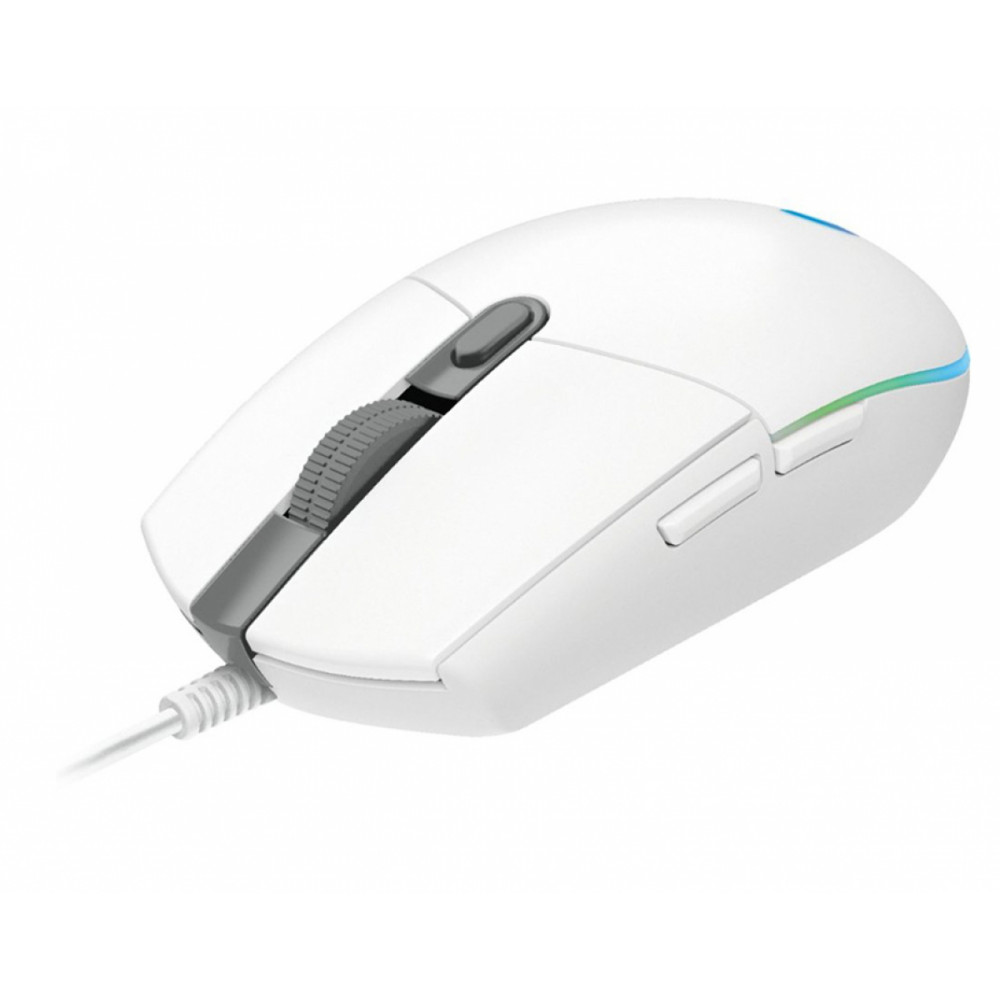 Компьютерная мышь LOGITECH G102 LightSync White - фото 3