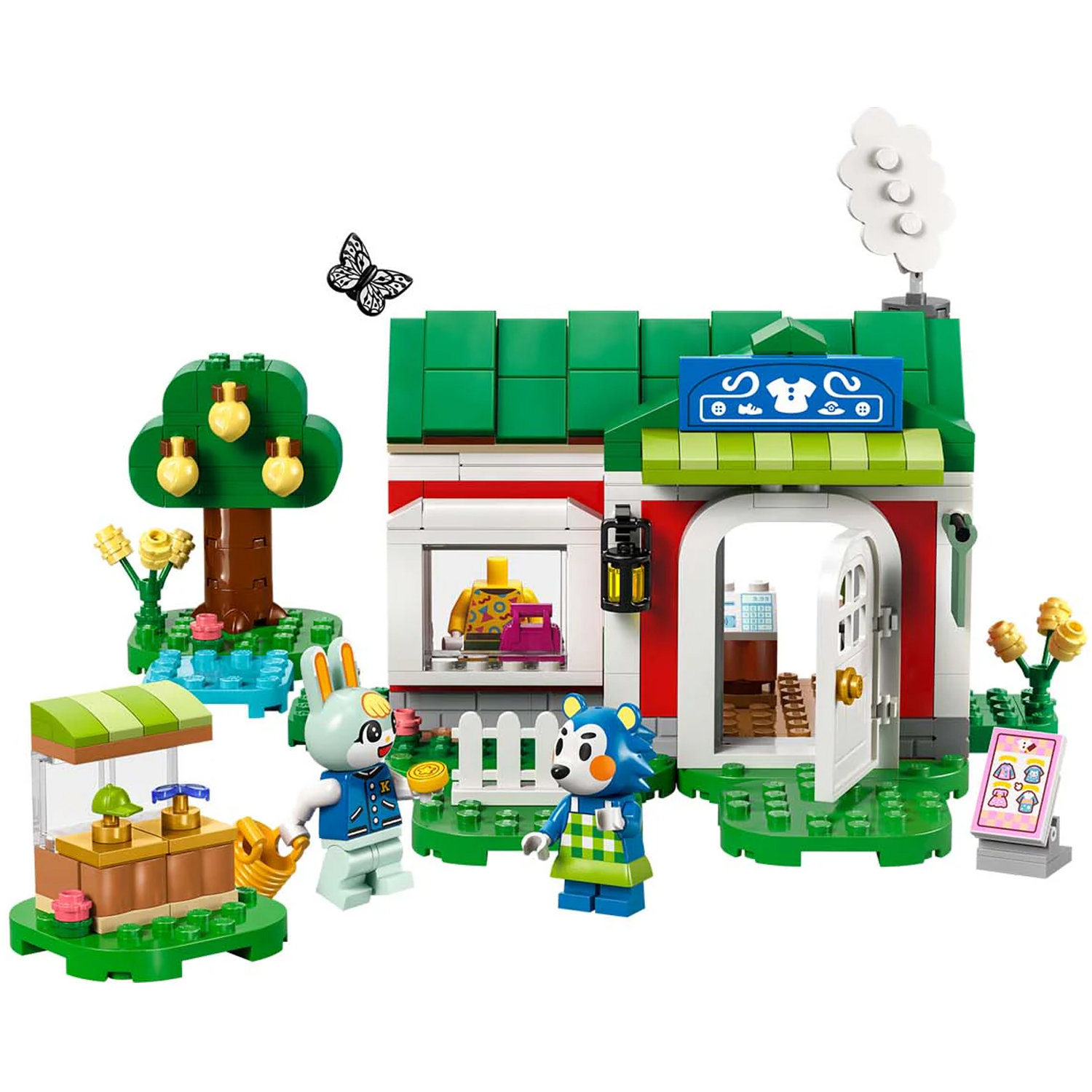 Конструктор LEGO Animal Crossing Магазин одежды Сестёр Эйбл - фото 3