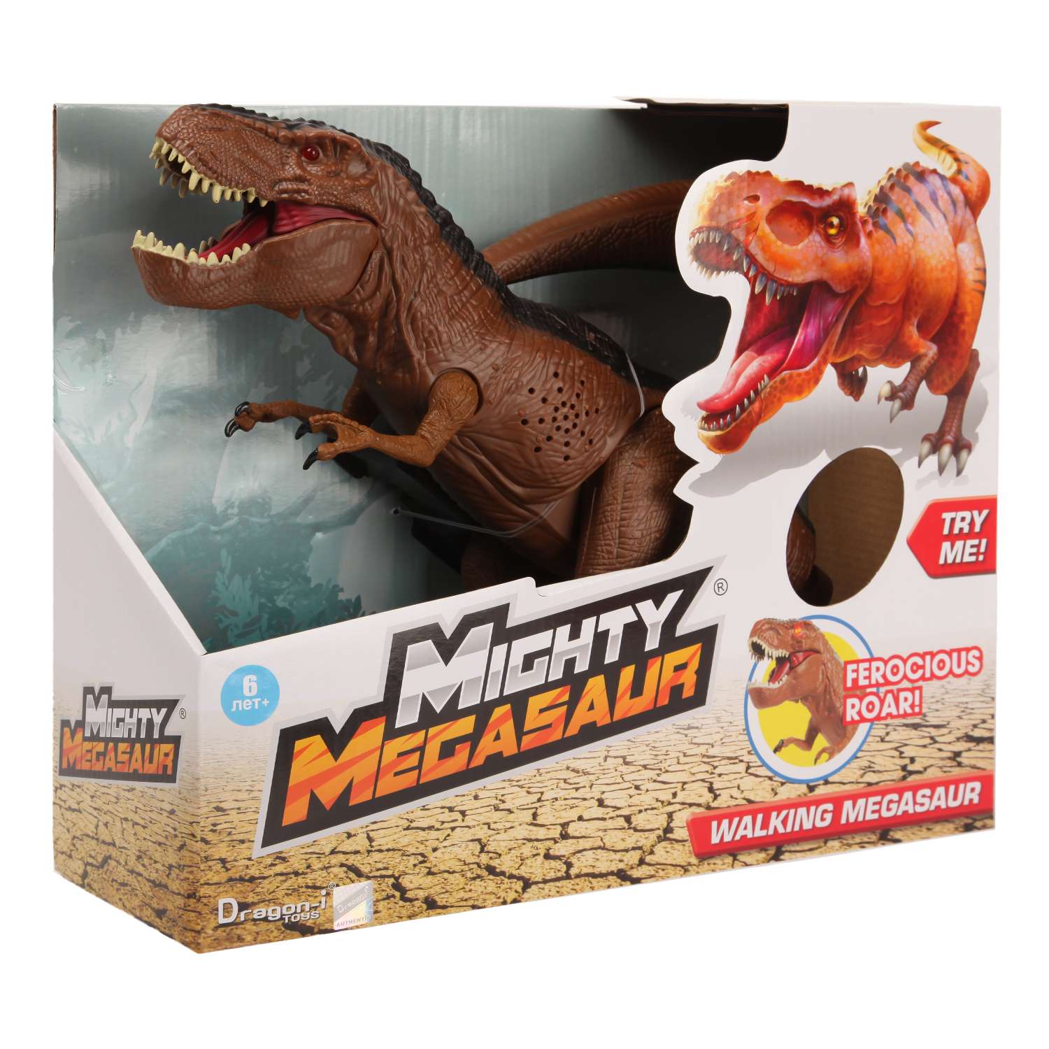 Динозавр Mighty Megasaur Ти-Рекс 80072 - фото 2